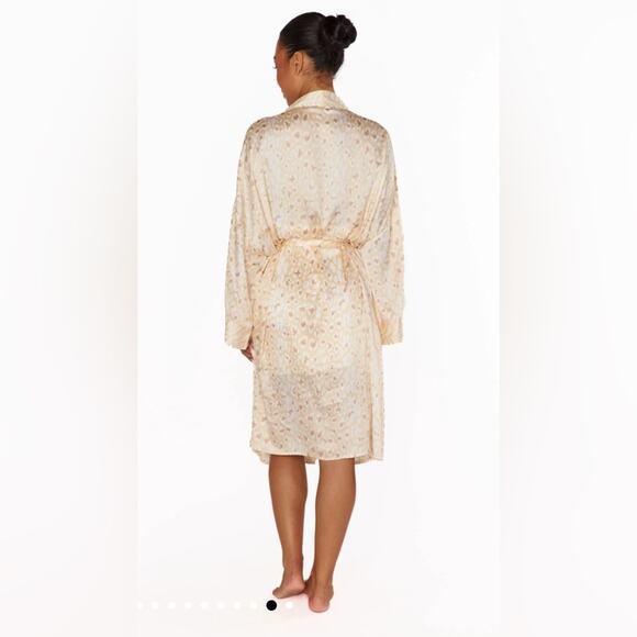 Show Me Your Mumu x Curateur The Harlow Robe, One Size, Animal Print, Neutral - Picture 2 of 11